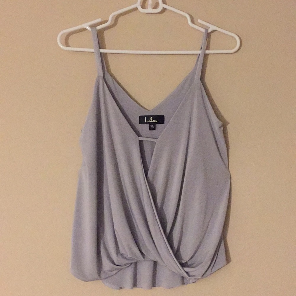 Lulu’s loops-y Daisy Top- XS Gray